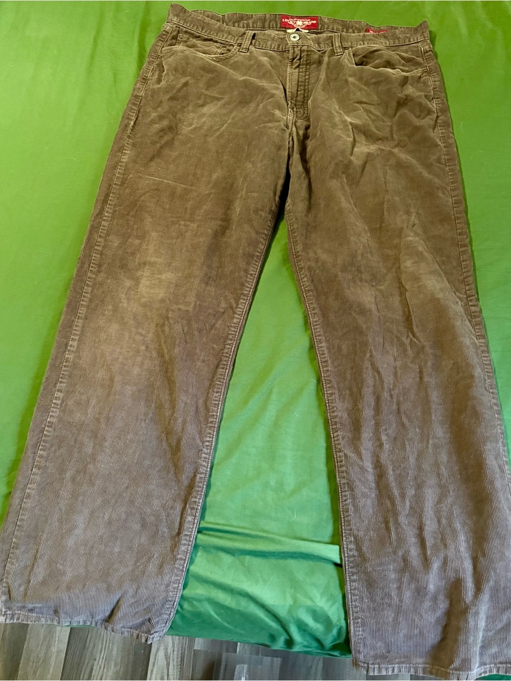 Lucky Brand Men's Corduroy Pants in Brown